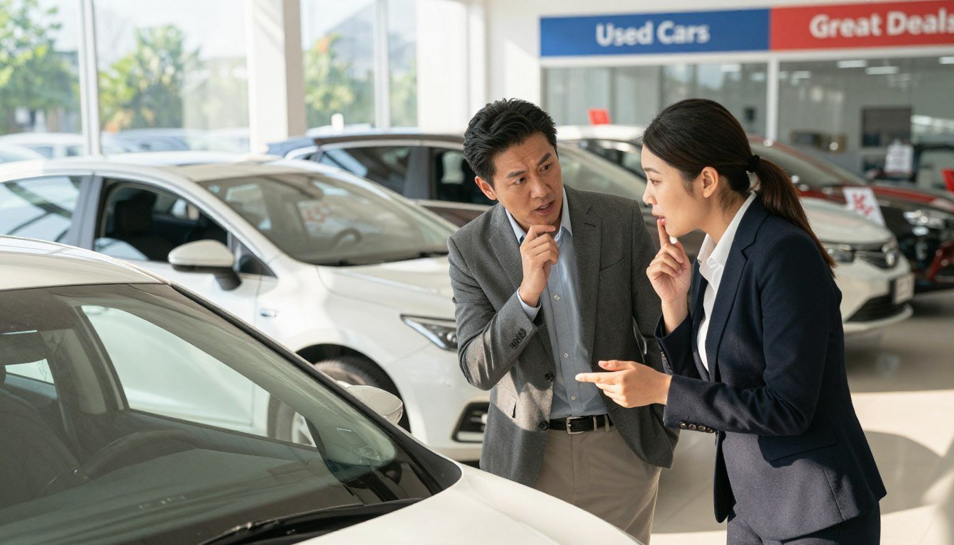 questions to ask when buying a used car​