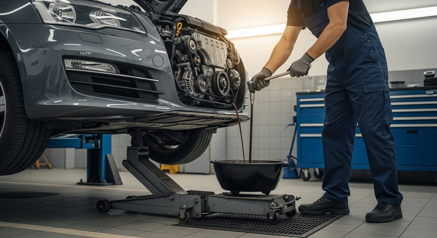how to change oil