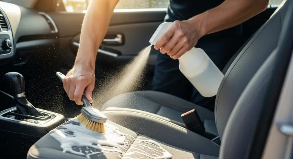 how to clean car seats