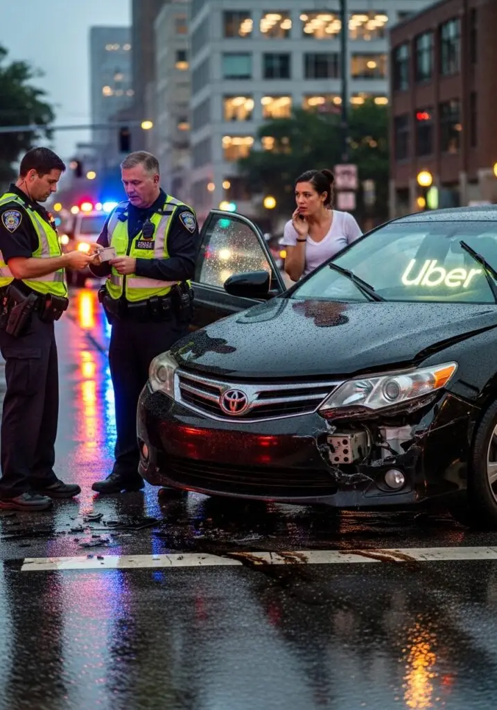 backup driver uber accident liability