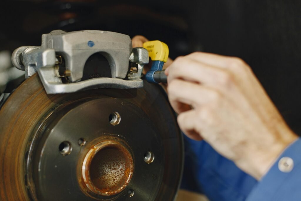 how to check brake pads