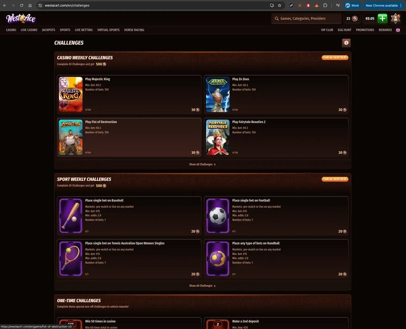 Westace online casino in United Kingdom Westace online casino in United Kingdom